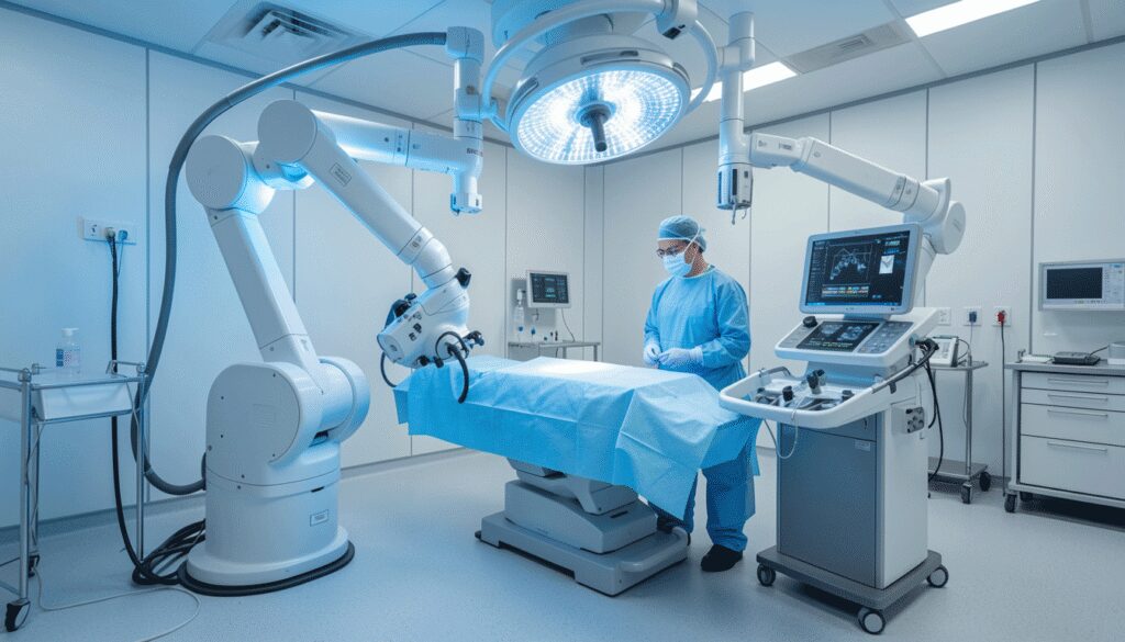 Da Vinci robotik cerrahi nedir, robotik ameliyat süreci nasıl yapılır ve Da Vinci cerrahi sistemi görünümü