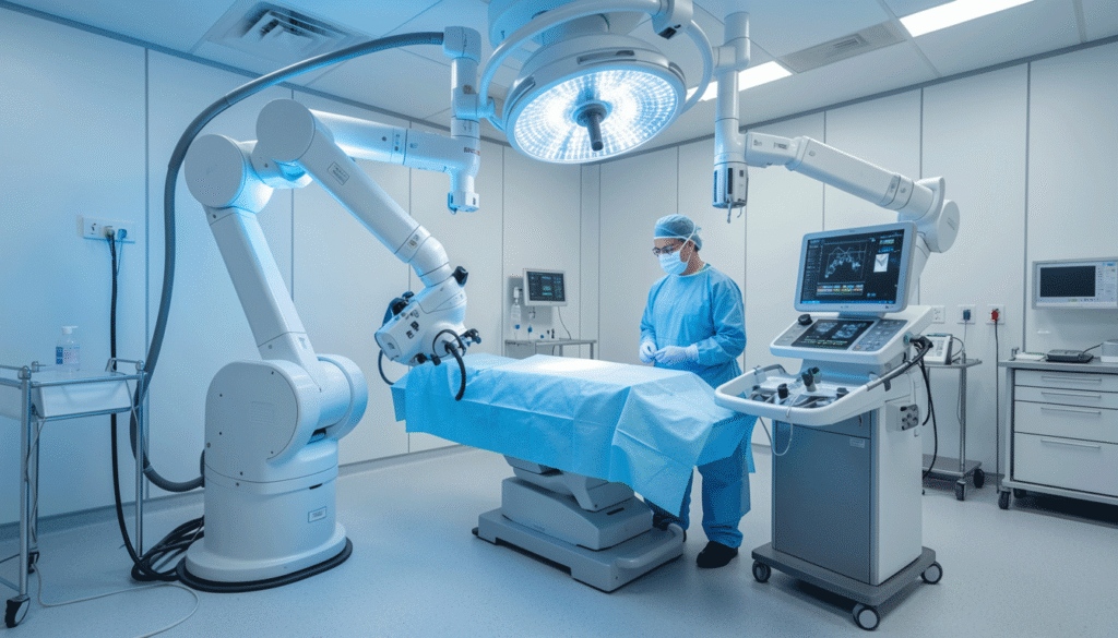 Da Vinci robotik cerrahi nedir, robotik ameliyat süreci nasıl yapılır ve Da Vinci cerrahi sistemi görünümü